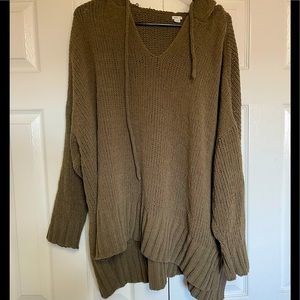 Aerie hooded oversized sweater